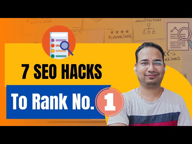 7 SEO Hacks You Can Implement Now to Get Better Rankings ✅