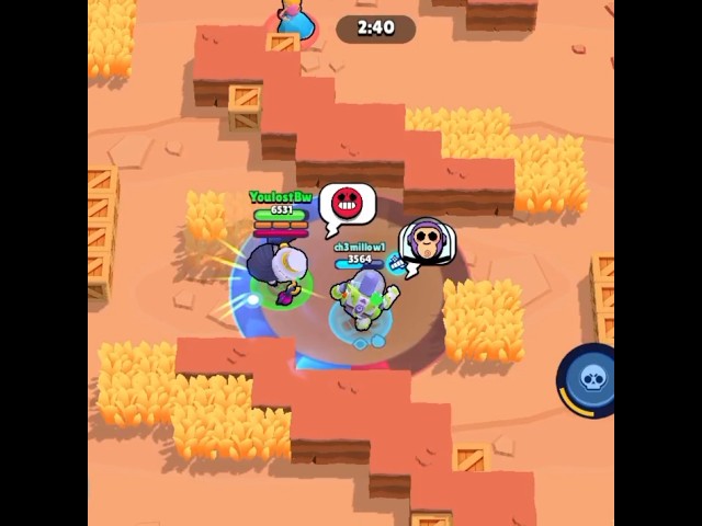 Brawl Stars: Mortis ile Sıcak Bölge 2'ye 2 Mücadele! @cagrialtunbas