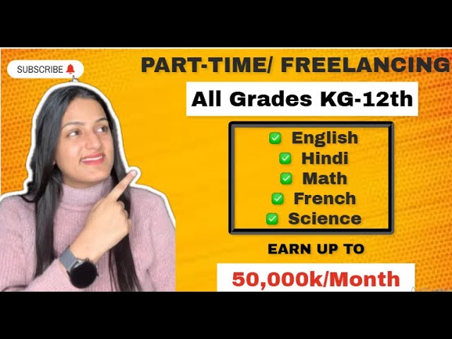 Latest online teaching jobs from home| how to earn online| online earning without any investment