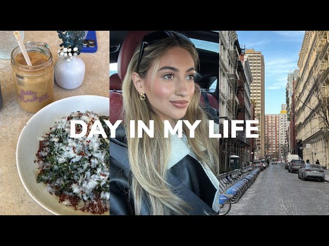 realistic day in my life ❥ meeting in nyc, gym & anxiety