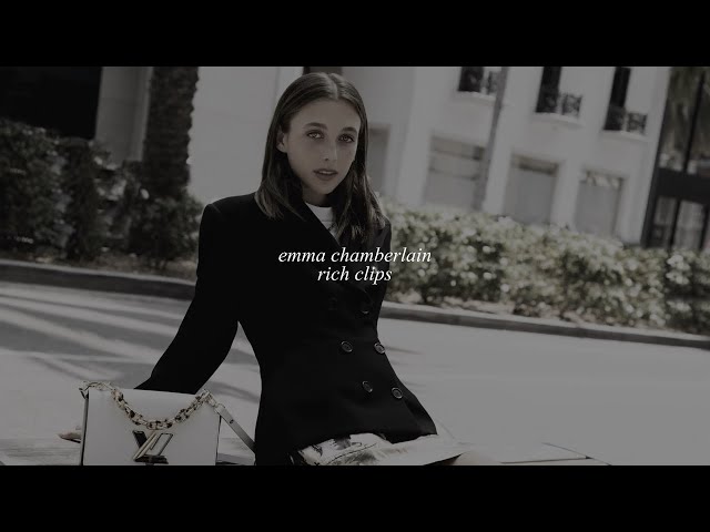 emma chamberlain being richer than you for 1 minute and 44 seconds