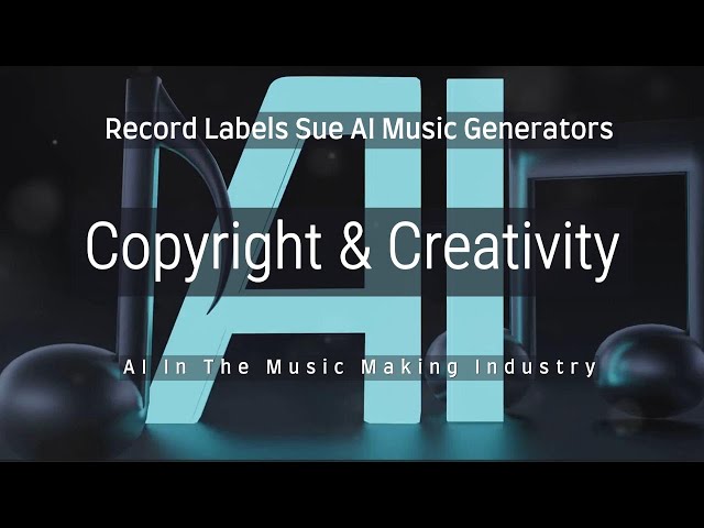 Record Labels Freak Out Over AI | Sue Synthetic Audio Generation