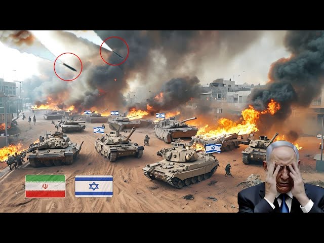 Today! Thousands of Israeli soldiers and tanks entered Iranian territory, this is what happened