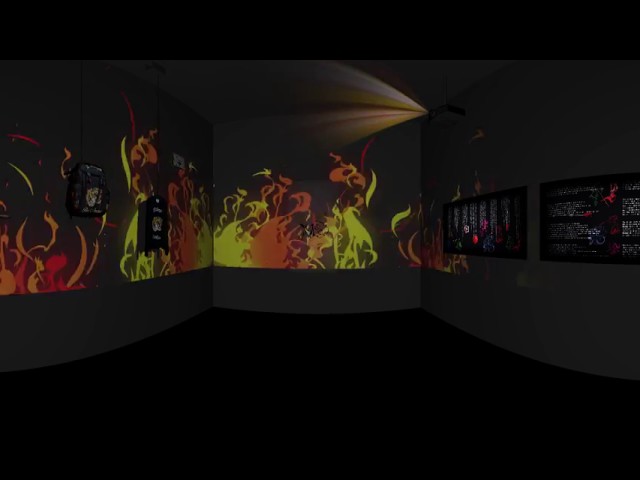 A 360° Video: Gucci Words Room by Daito Manabe