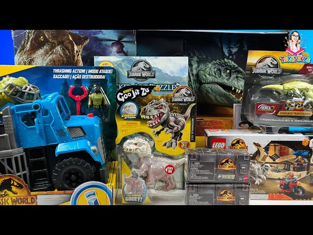 Jurassic World Toys Collection Opening Review | Dinosaur Transforming Action Figure