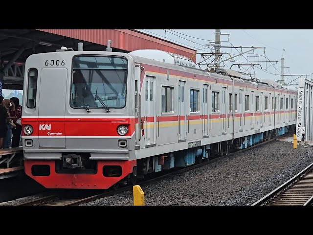 [4K] Stasiun Kampung Bandan (2/3) : Kompilasi KRL TM 05, TM 6000, JR 205 | 11/02/2025