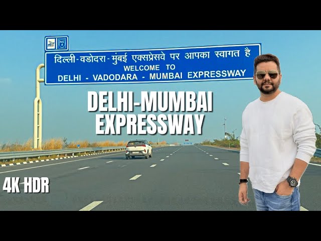 Delhi-Mumbai Expressway | Delhi to Jaipur | Vlog | India’s Longest Expressway | 4K HDR | Viral McD