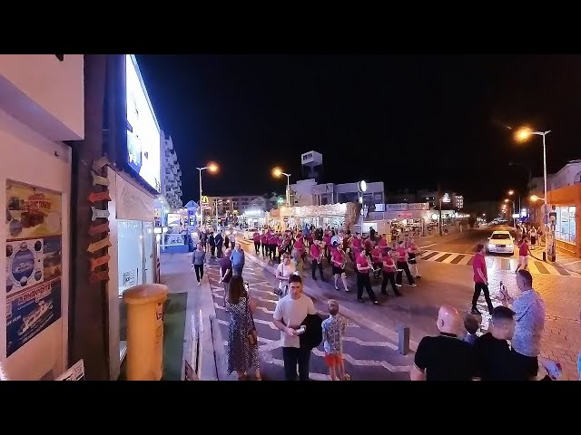 Armonia Symphonic Band Parading The Protaras Strip 360 Interactive Video Today 26 October 2024