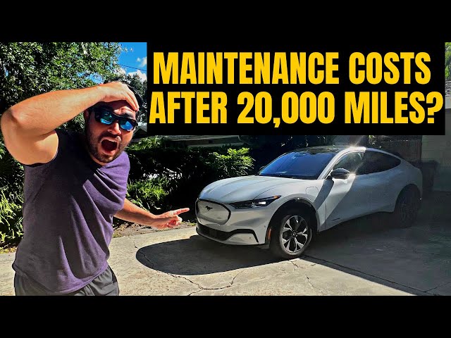 Mach-E Maintenance Costs After Almost 20,000 Miles - Surprised?