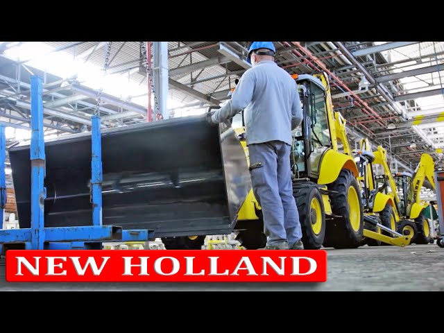 NEW HOLLAND Manufacturing - Excavator Production