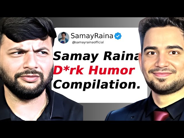 I REACTED TO SAMAY RAINA'S DARKEST JOKES