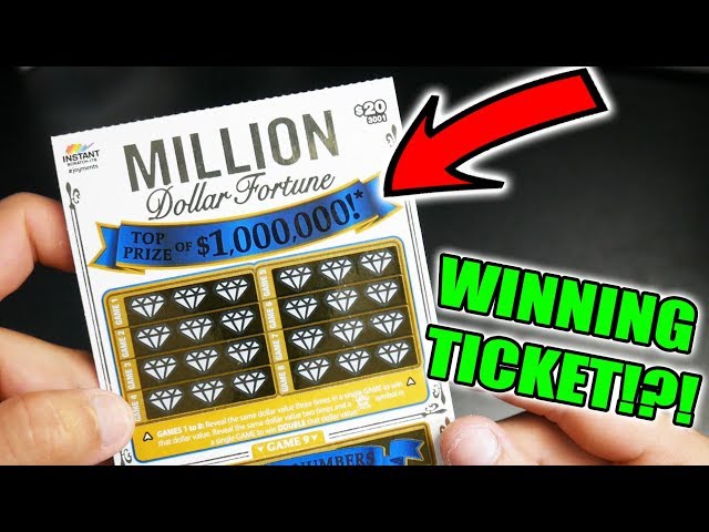 $1,000,000 DOLLAR LOTTERY TICKET!!! WINNING TICKET!?!