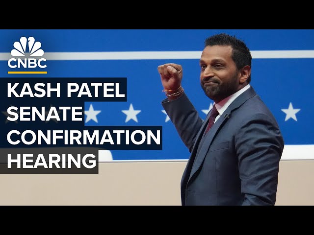 LIVE: Kash Patel testifies at Senate confirmation hearing for FBI director — 1/30/2025