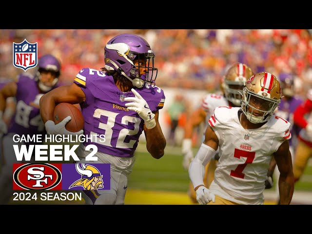 San Francisco 49ers vs. Minnesota Vikings | 2024 Week 2 Game Highlights