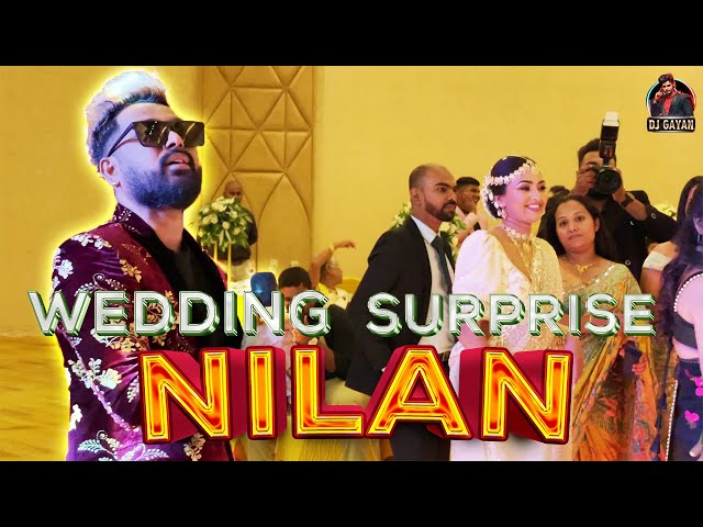 Wedding Surprise from Nilan Hettiarachchi | DJ GAYAN | Avenra Gangaara Hotel