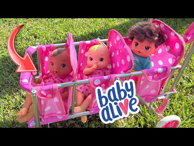 BABY ALIVE newborn girls daily Routine ☀️