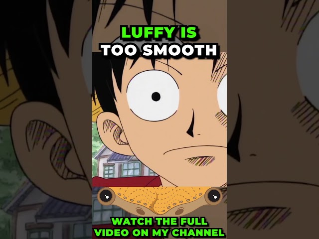 Luffy's Movement Is Just Too Smooth  #onepiece #luffy #anime #shorts  #funny #youtube #viralvideo