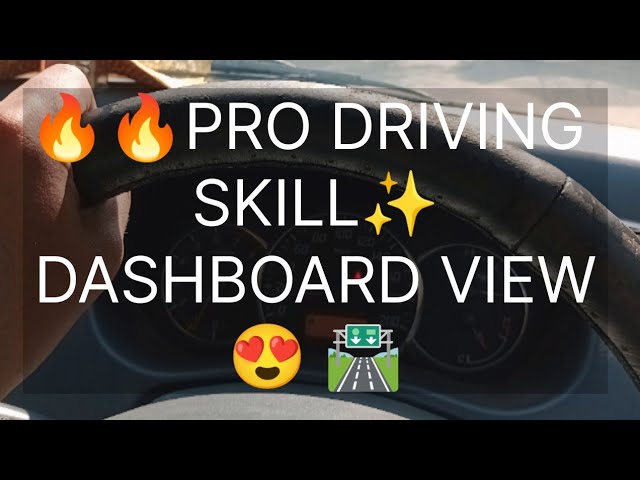 How to Drive a Car Fluently🔥🛣️❤️🔥🔥|Dashboard View of   car|#driving #car #viralvideo #youtube