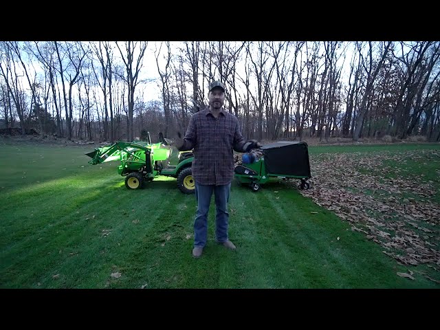 BEST LAWN SWEEPER FOR TRACTORS? COMMERCIAL GRADE POWER! 🍁🚜