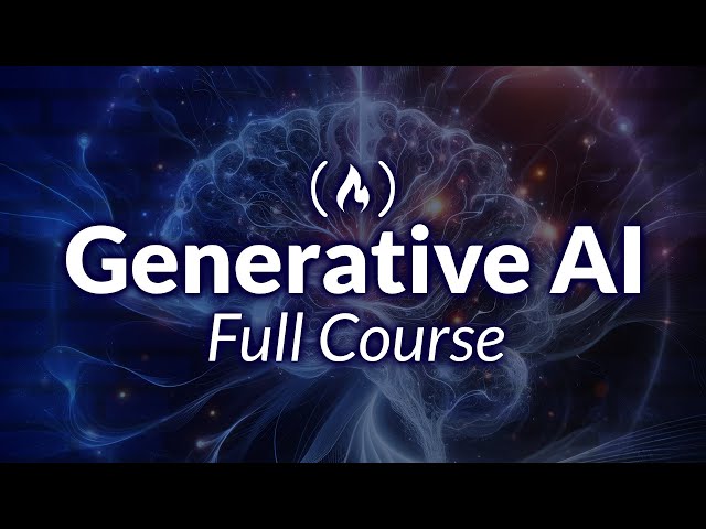 Generative AI Full Course – Gemini Pro, OpenAI, Llama, Langchain, Pinecone, Vector Databases & More