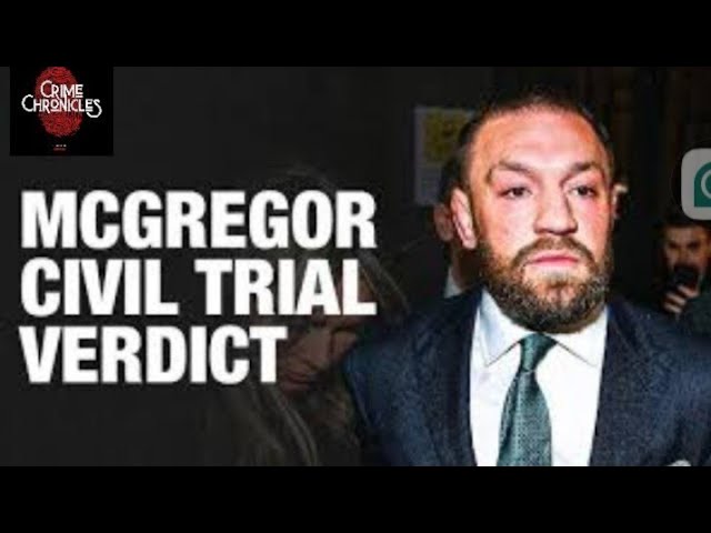 CONOR MCGREGOR Found Guilty of Assault: Sentence To... | Tears Flow In Court 😭