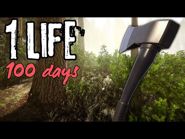 One Chance To Survive 100 Days | Sons of the Forest | Ep 1