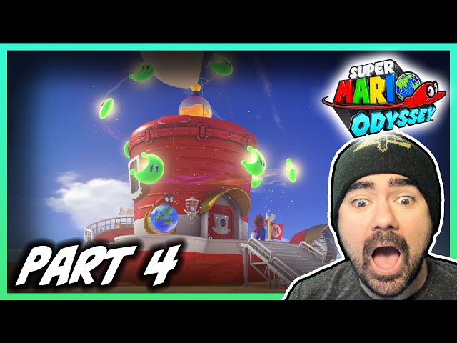 Hop in, we're going Moon Hunting! Super Mario Odyssey Part 4