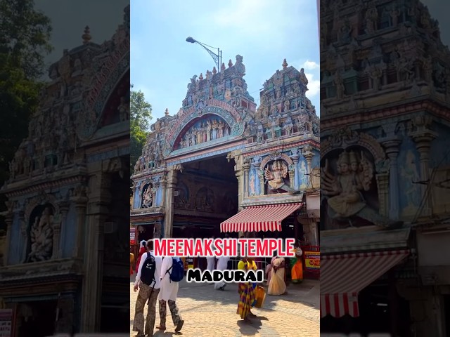 Meenakshi Temple Madurai 🛕|East gate architecture😱 #shorts #tamilnadu #tourism #viralvideo