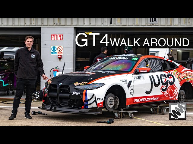 BMW M4 G82 GT4 at Silverstone