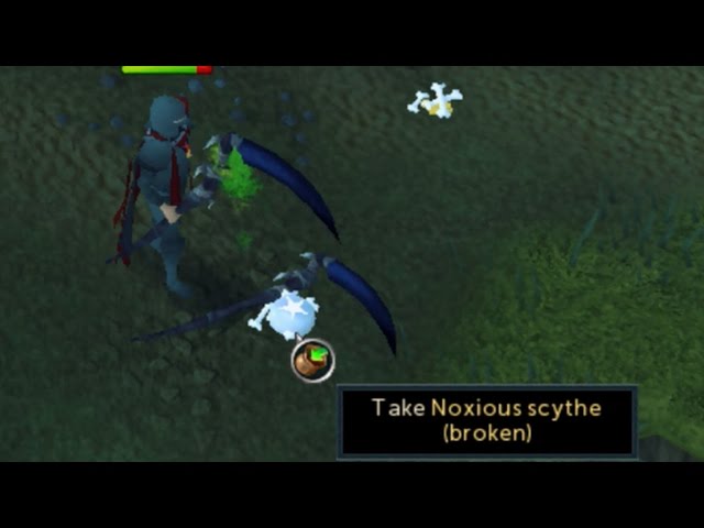 Noxious scythe loot from pking!