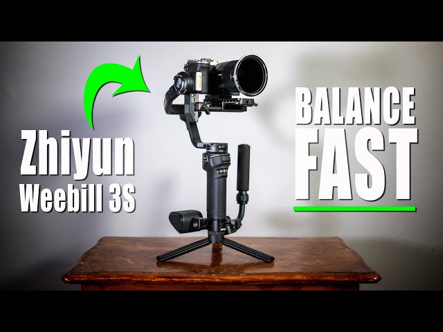 Zhiyun Weebill 3S Tutorial - Balancing Gimbal For Beginners