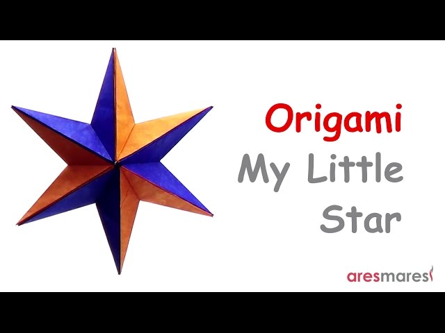 Origami My Little Star (easy - modular)