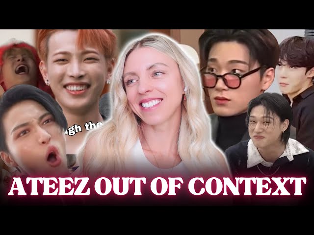 Ateez but the context took a deep dive (Ateez out of context) - REACTION!