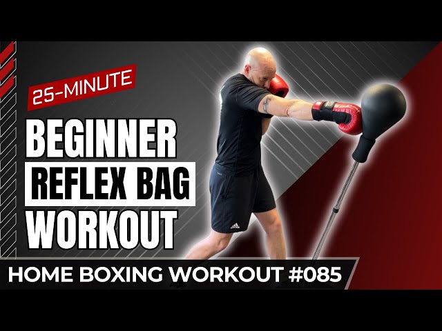 25 Min Beginner Reflex Bag Workout | Outshock Punching Ball