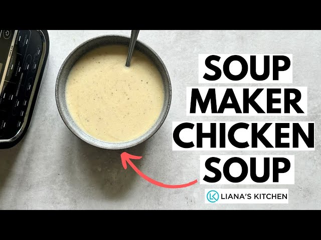 Chicken Soup in the Ninja Soup Maker | Soup Maker Recipes | Liana's Kitchen