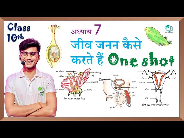 जीव जनन कैसे करतें है अध्याय 7 || Jiv Janan kaise karten class 10th one shot || by pankaj sir