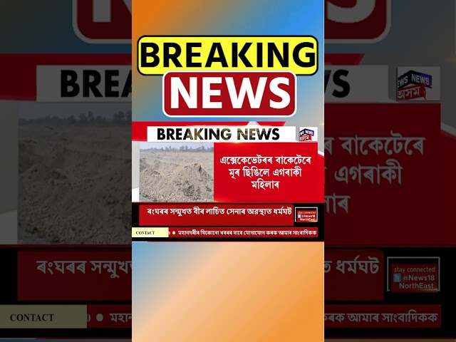 Tamulpur ৰ কুমাৰীকাটাৰ কালানদীৰ শিল বালি মহলত অঘটন | Assamese News #shorts 03/02/25