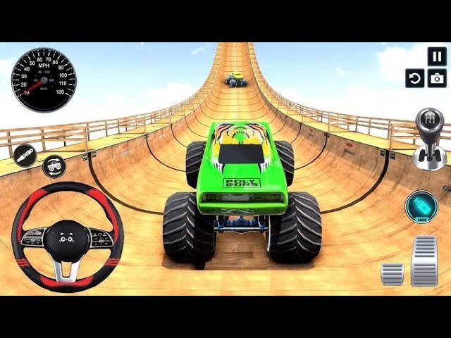 car game | monster truck stunt racing 3D gameplay | androind | Part 2