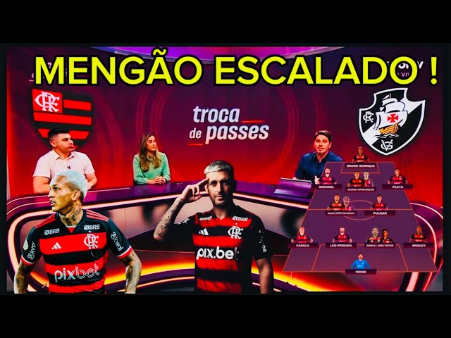 TUO SOBRE FLAMENGOXVASCO ! NOTICIA RUIM PARA GERSON !