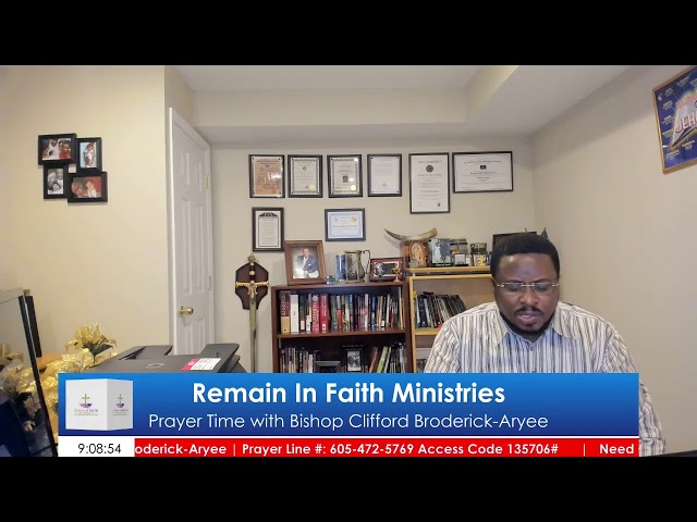 Remain in Faith Ministries