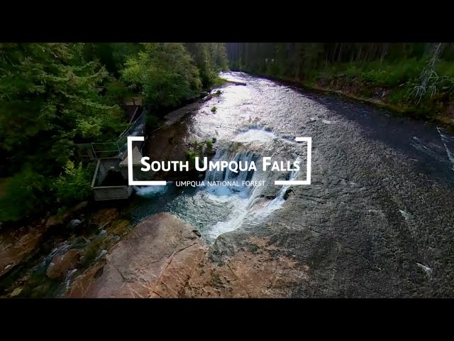 South Umpqua Falls - A Journey Through Nature's Soundscape - VR 360°