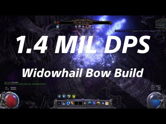 Deadeye Ranger Widowhail 7-10 DIV Build | 300k DPS Bow Shot! | POE2