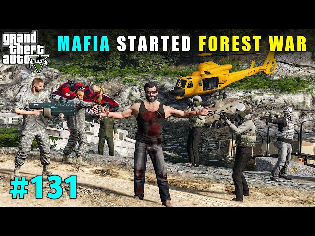 Biggest Military War Against Madrazo in Forest | Gta V Gameplay