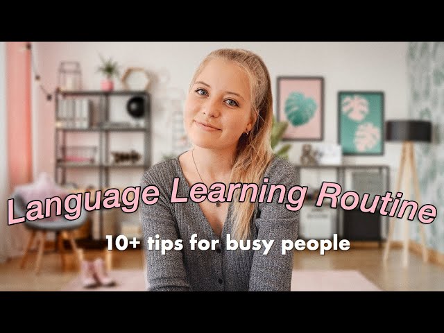 10+ Ways to Learn a Language with a Full-Time Job 🇮🇹🇪🇸🇫🇷 | My Language Learning Routine