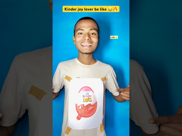 Kinder joy lover be like 😂🔥 || Indian family 😂 || #youtubeshort #trendingshorts #funny #shorts