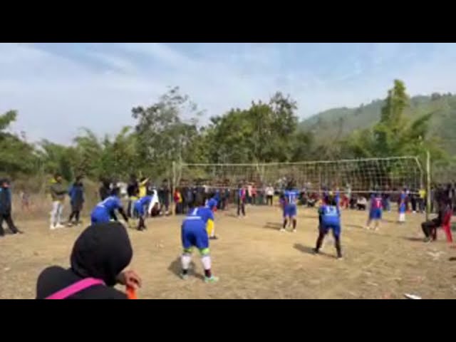 Ladies volleyball semi final Tangnuam Vs sky fc