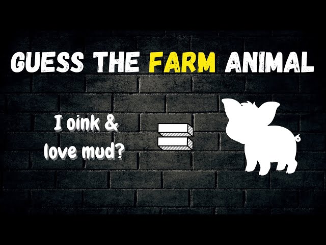 Guess the Farm Animal! 🐮🐷 Can You Get Them All Right? #quiz #riddles #englishriddles #farm