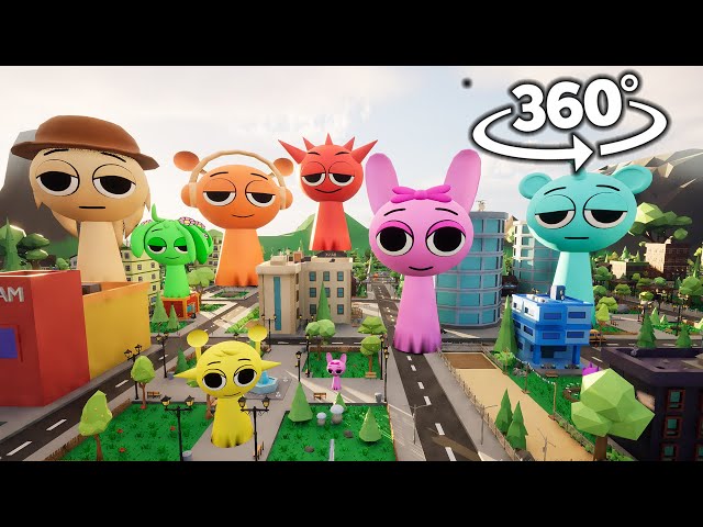 Incredibox Sprunki Video Compilations 360° | 4K | VR | 360 Video