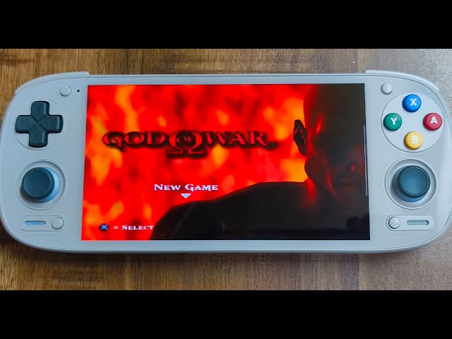 Retroid Pocket 5 - Gameplay God of War ps2