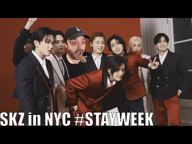 SKZ in NYC Reaction | Stray Kids lost in the Big Apple 🗽